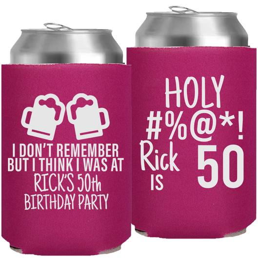 Birthday Template 24 - Foam Can