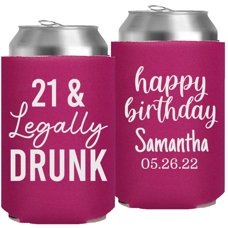 Birthday Template 25 - Foam Can