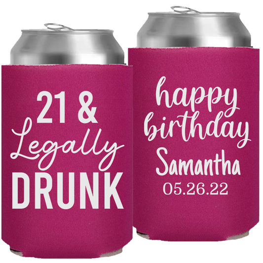 Birthday Template 25 - Foam Can