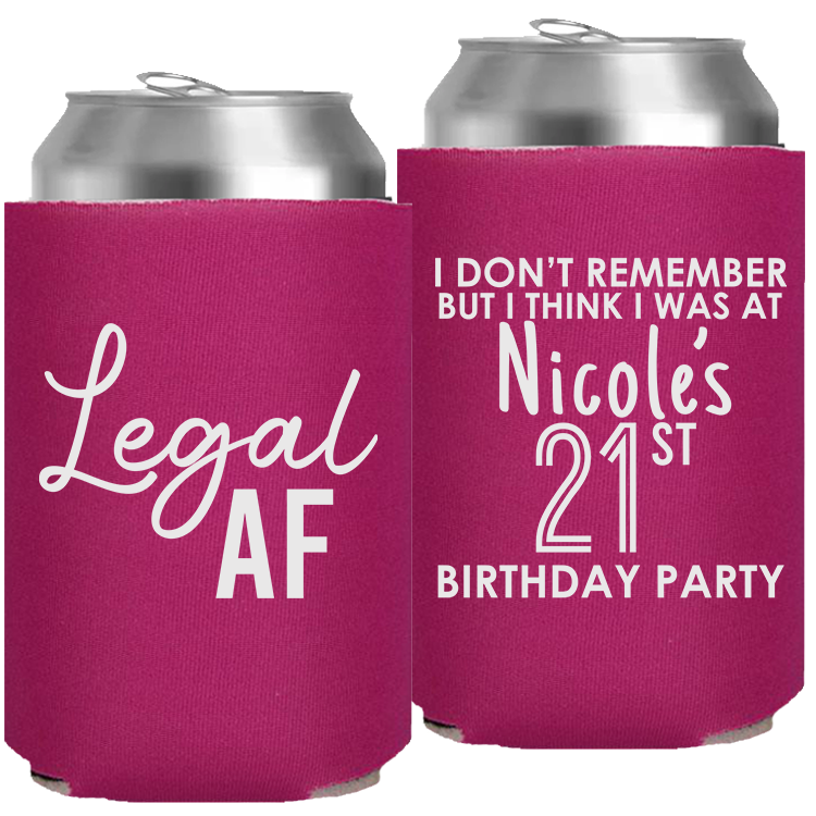 Birthday Template 27 - Foam Can