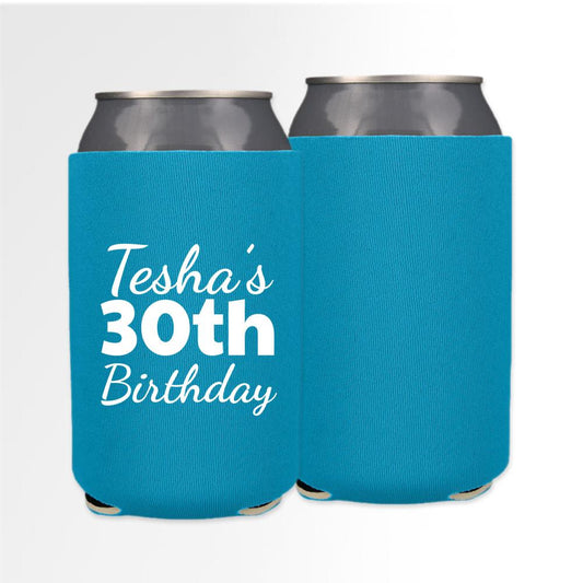 Birthday Template 14 - Neoprene Can
