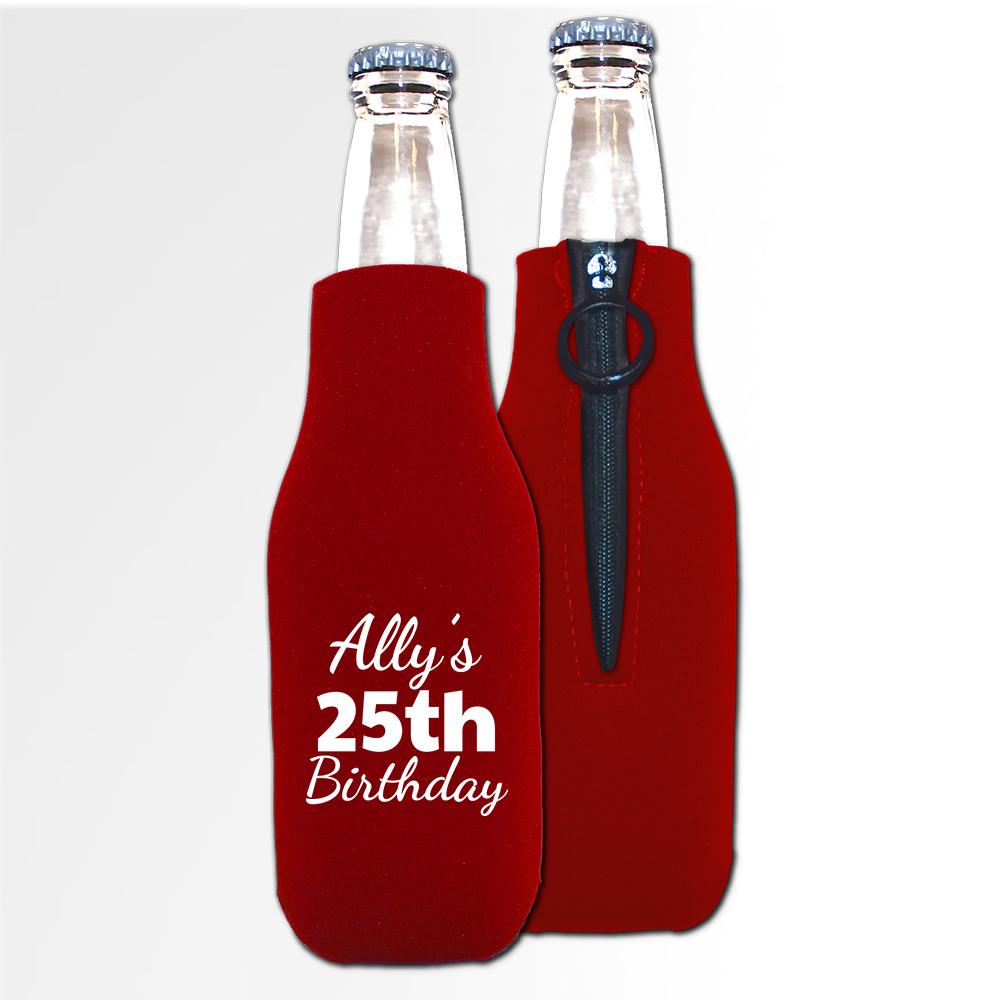 Birthday Template 18 - Neoprene Bottle