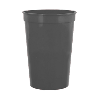 One Color, Double Side Print - 16 oz Plastic Cups