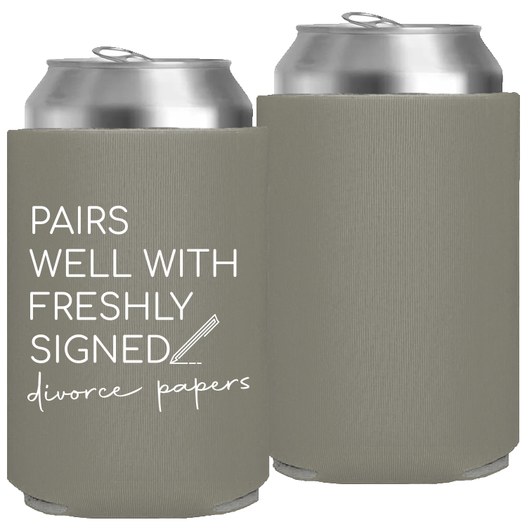 Divorce Party Template 03 - Neoprene Can