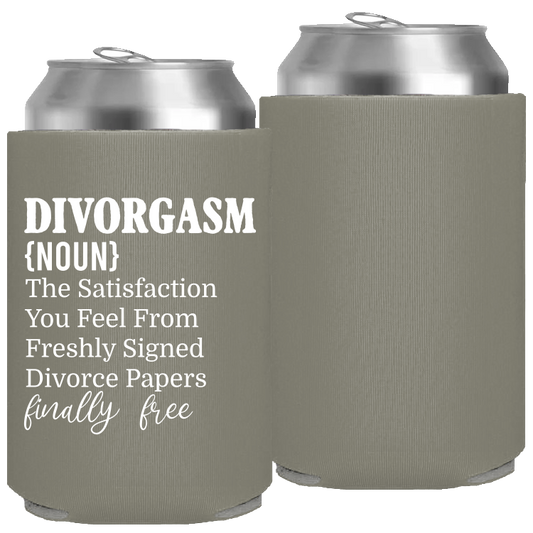 Divorce Party Template 08 - Neoprene Can