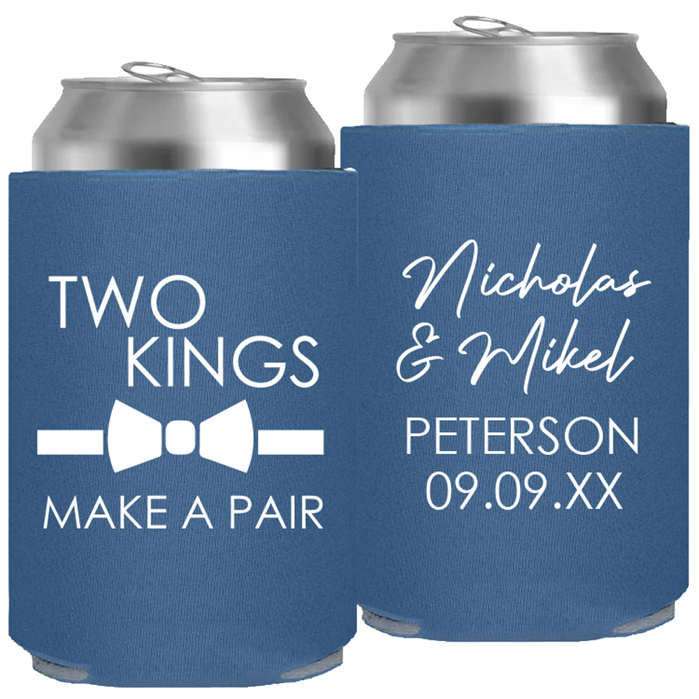 Wedding - Two Kings Make A Pair - Foam Can 169