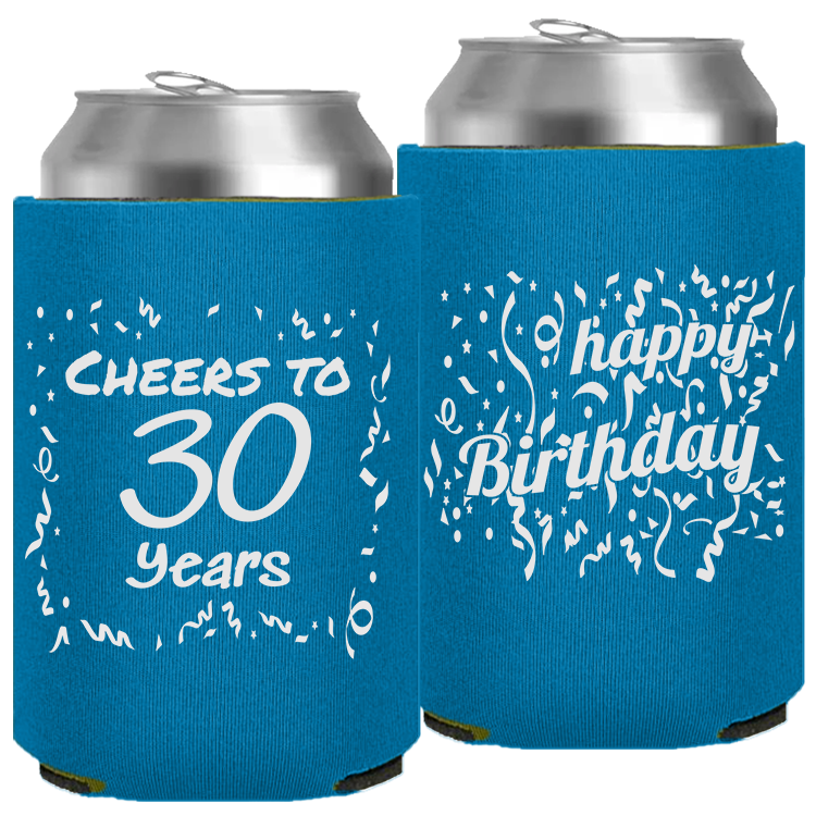 Birthday Template 17 - Neoprene Can