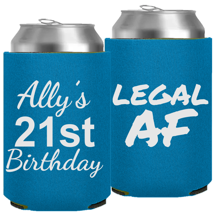 Birthday Template 18 - Neoprene Can