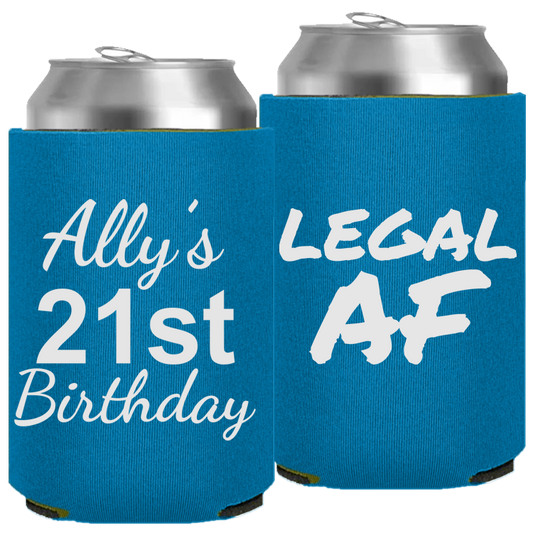 Birthday Template 18 - Neoprene Can