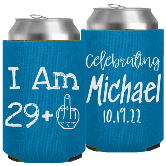 Birthday Template 19 - Neoprene Can