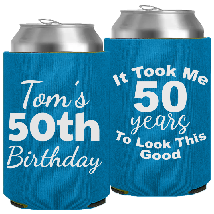 Birthday Template 22 - Neoprene Can