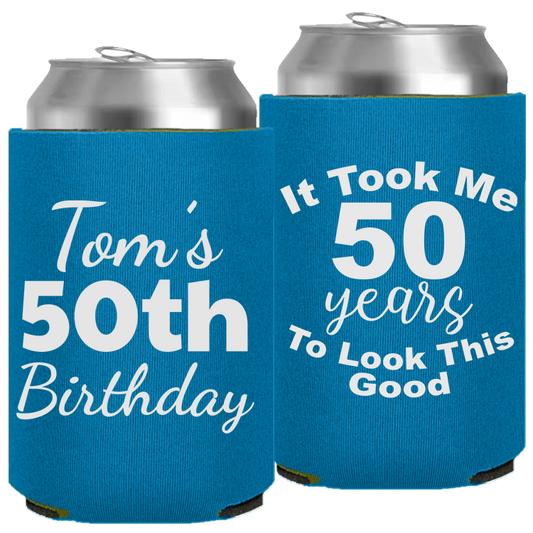 Birthday Template 22 - Neoprene Can