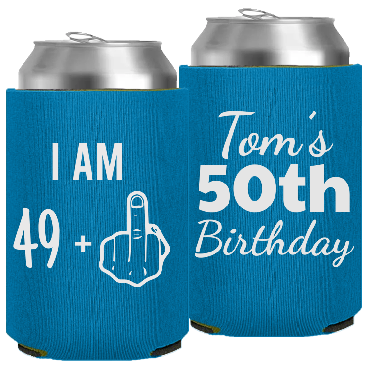 Birthday Template 23 - Neoprene Can