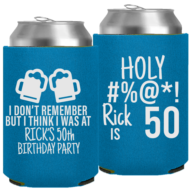 Birthday Template 24 - Neoprene Can