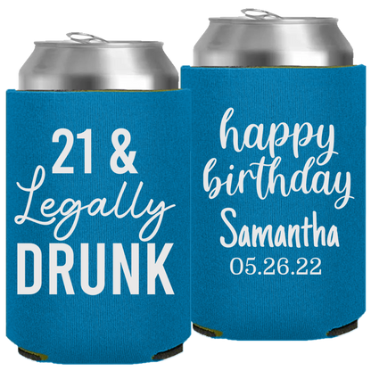 Birthday Template 25 - Neoprene Can