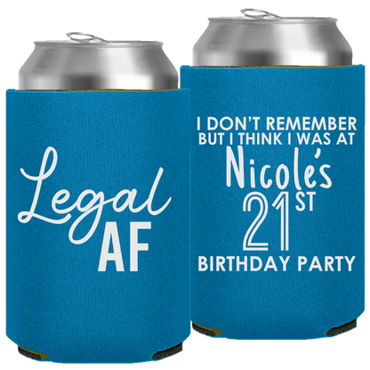 Birthday Template 27 - Neoprene Can