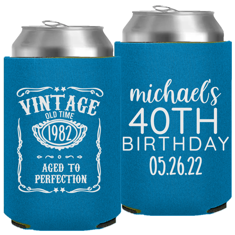 Birthday Template 28 - Neoprene Can