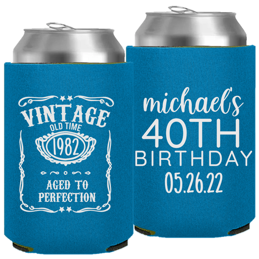 Birthday Template 28 - Neoprene Can