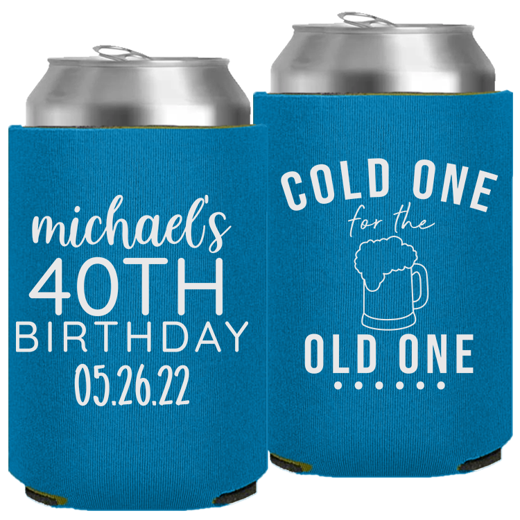 Birthday Template 32 - Neoprene Can