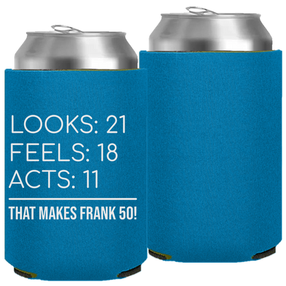 Birthday Template 33 - Neoprene Can