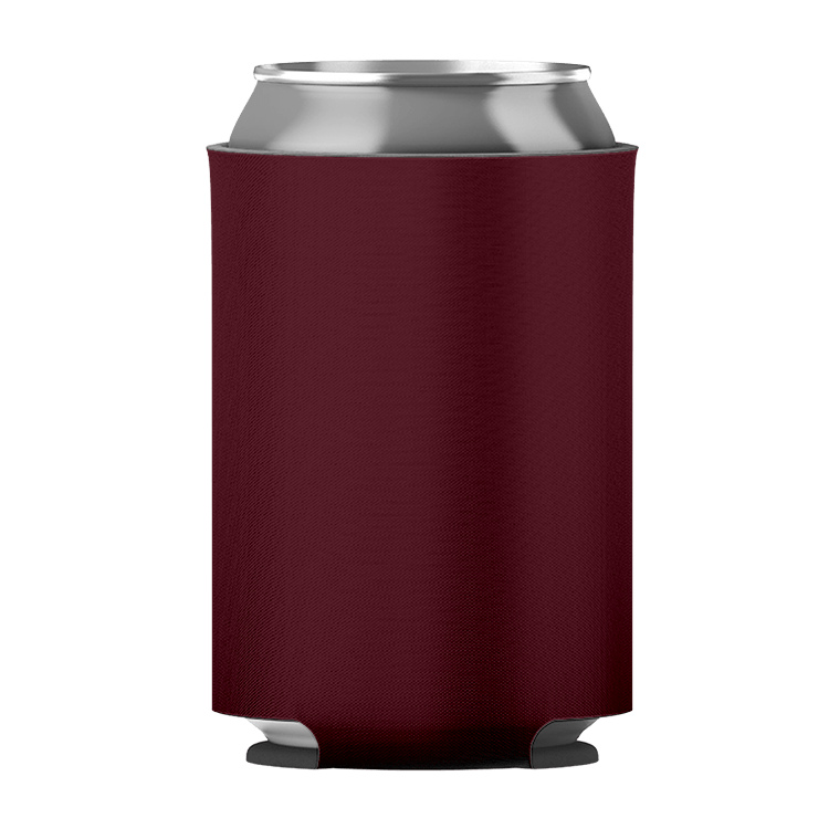 Red - Plain Koozie or Can cooler