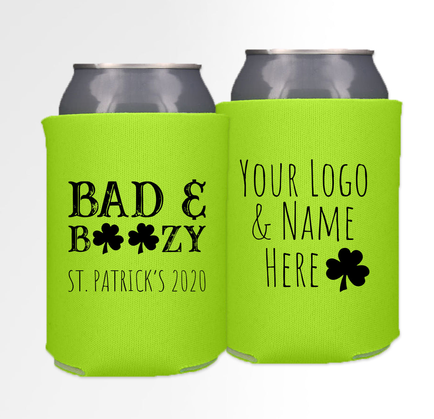 St. Patrick's Day Template 03 - Neoprene Can