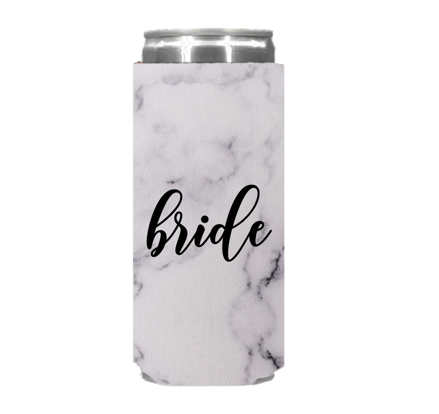 Bride Slimzie Can - Marble