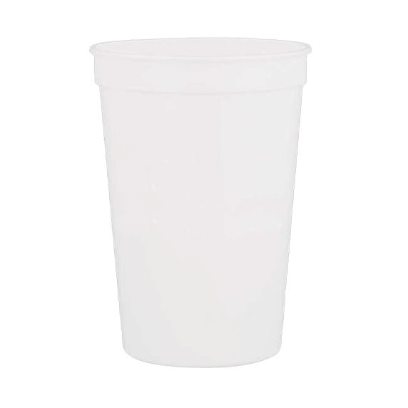 Wedding - Last Name Initial With Box And Flowers - 16 oz Plastic Cups 112