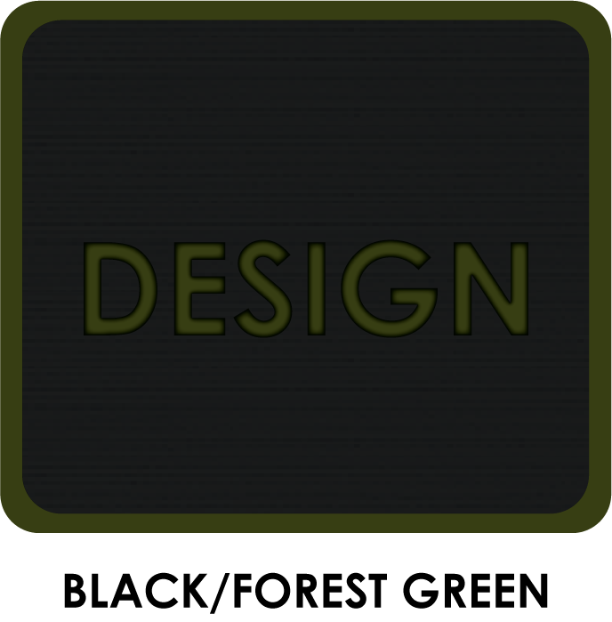 Black/Forest Green Cooler Pad Design