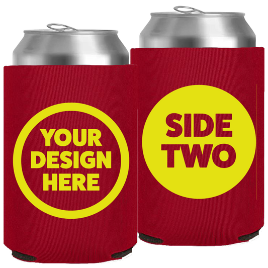 Neoprene Can - One Color, Double Sided Print