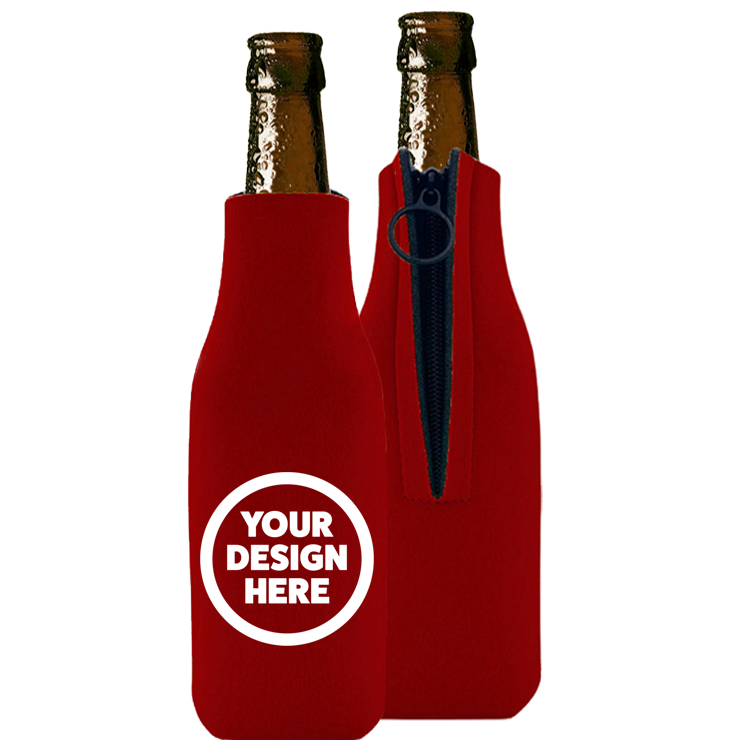 Neoprene Bottle - One Color, Single Sided Print