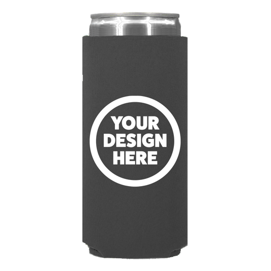 Neoprene Slim Can - One Color, One Sided Print