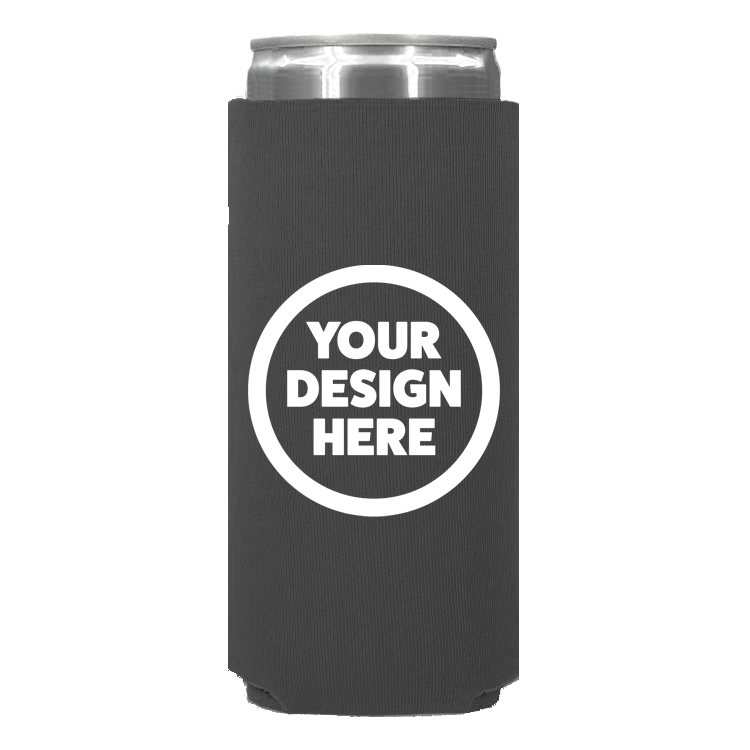 Neoprene Slim Can - One Color, One Sided Print