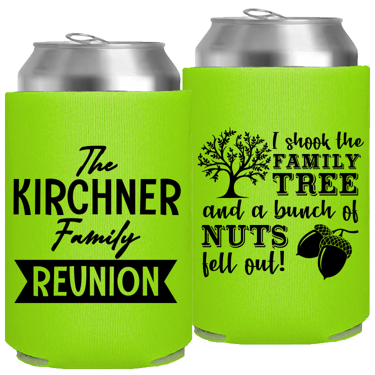 Personalized family reunion 2024 koozies