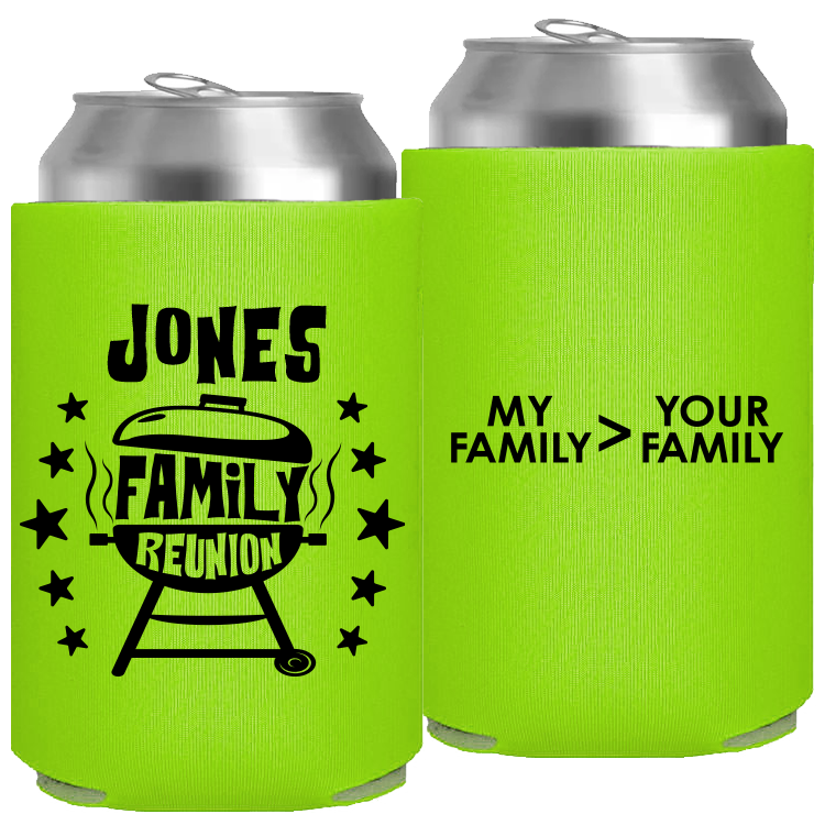 Personalized family reunion 2024 koozies