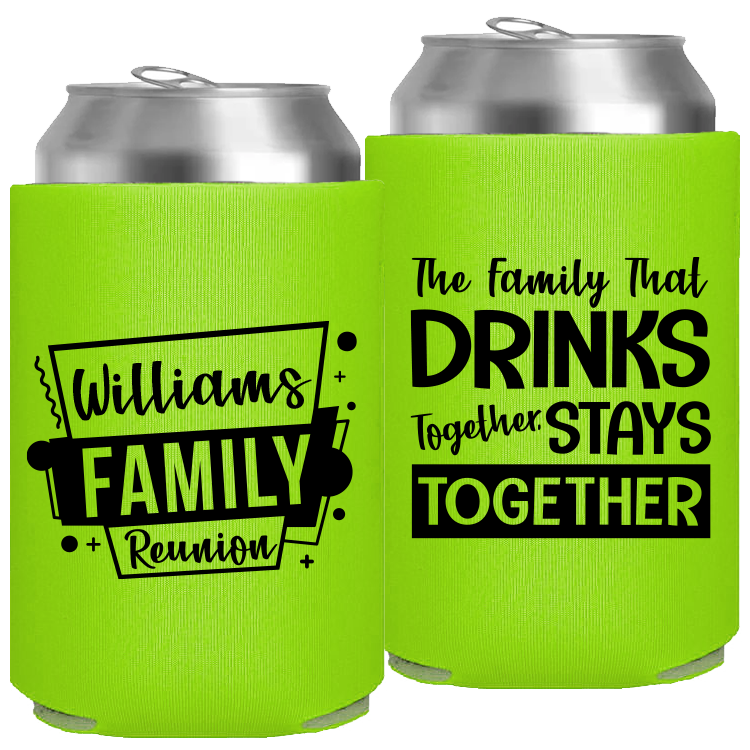 Family Reunion Template 018 - Foam Can