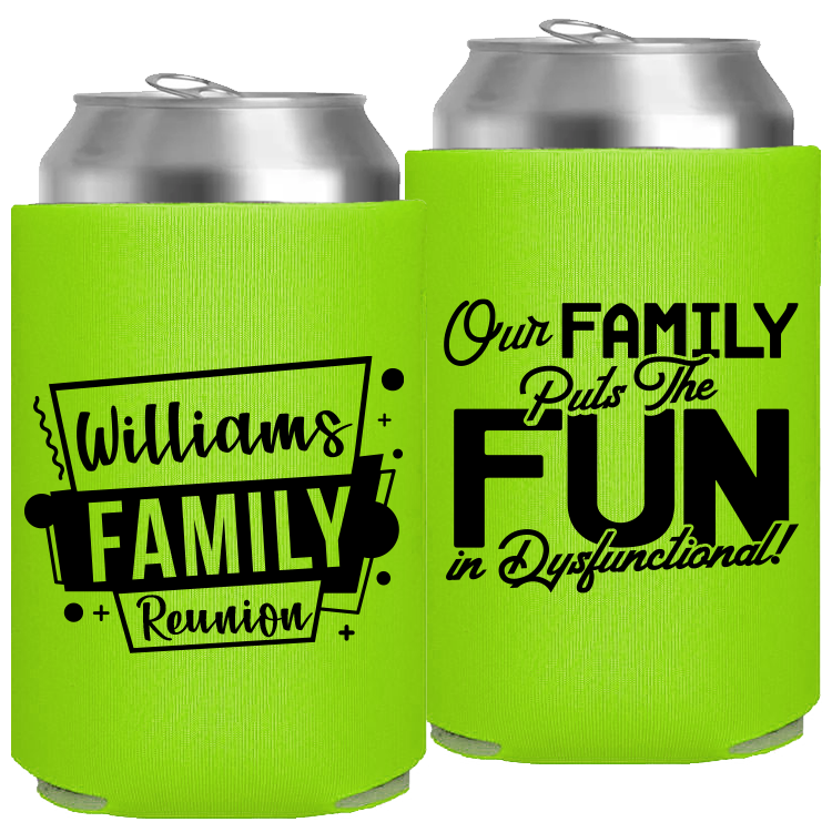 Family Reunion Template 020 - Foam Can