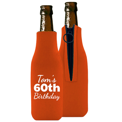 Birthday Template 13 - Foam Bottle