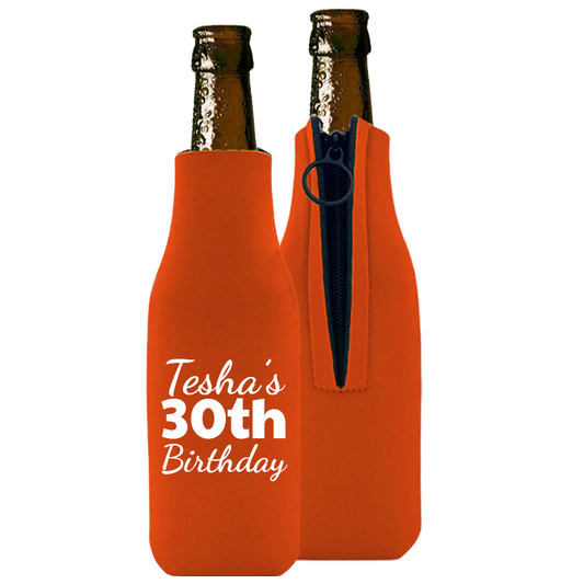 Birthday Template 17 - Foam Bottle