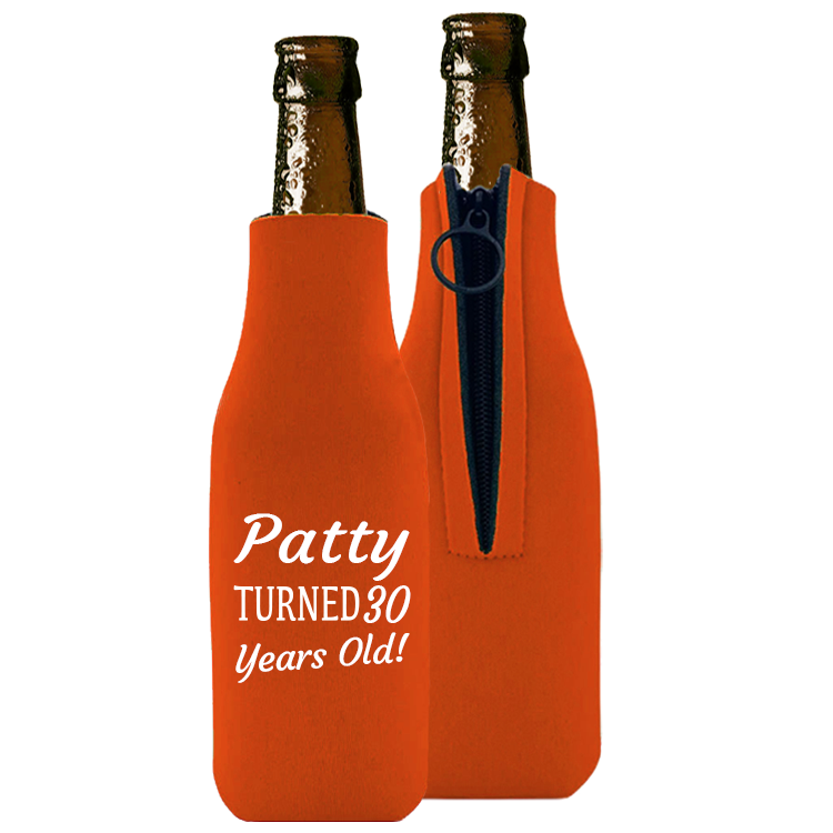 Birthday Template 20 - Foam Bottle