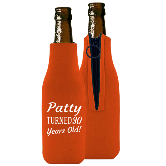 Birthday Template 20 - Foam Bottle