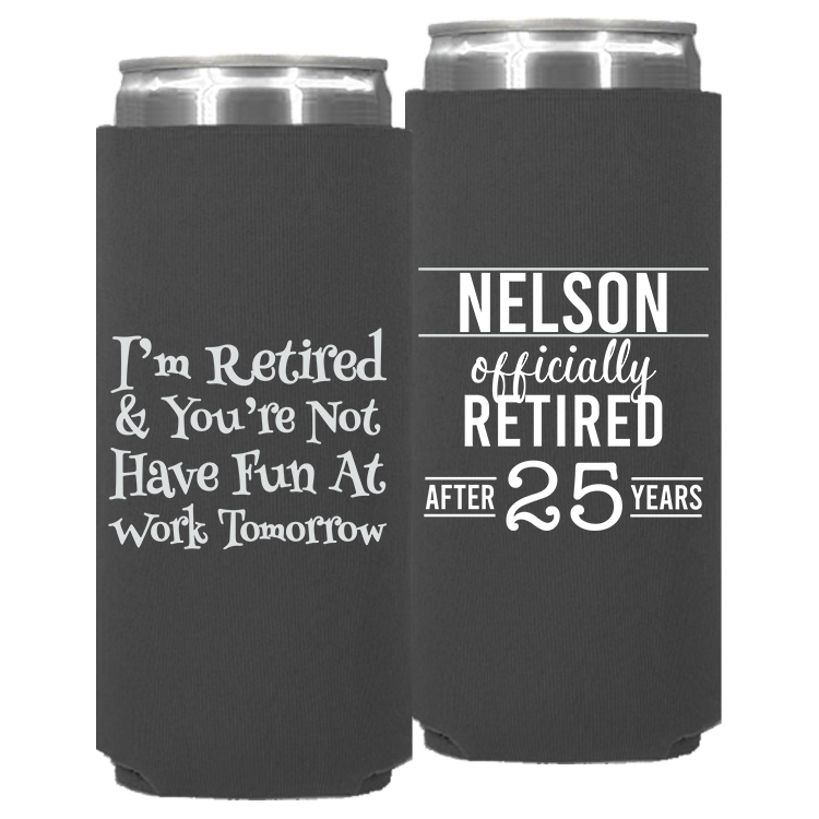 Retirement Template 17 -  Foam Slim Can