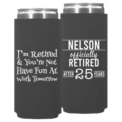 Retirement Template 17 -  Foam Slim Can