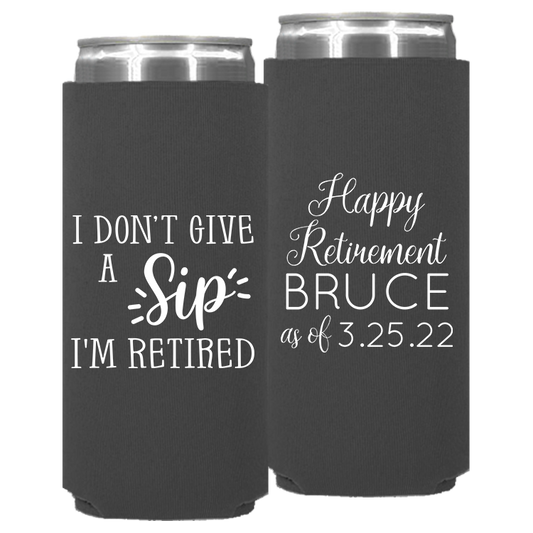 Retirement Template 19 -  Foam Slim Can