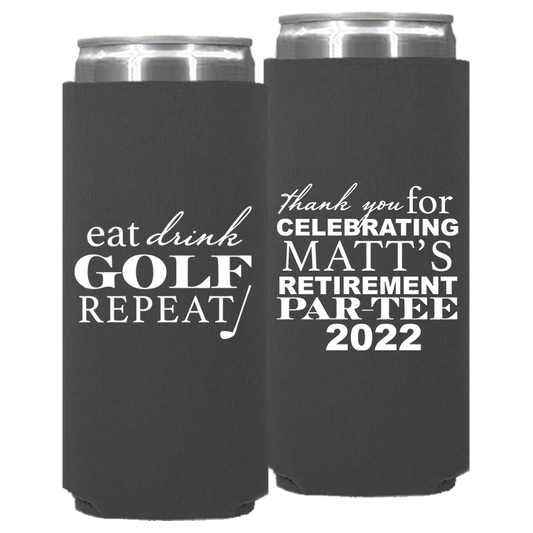 Retirement Template 24 -  Foam Slim Can