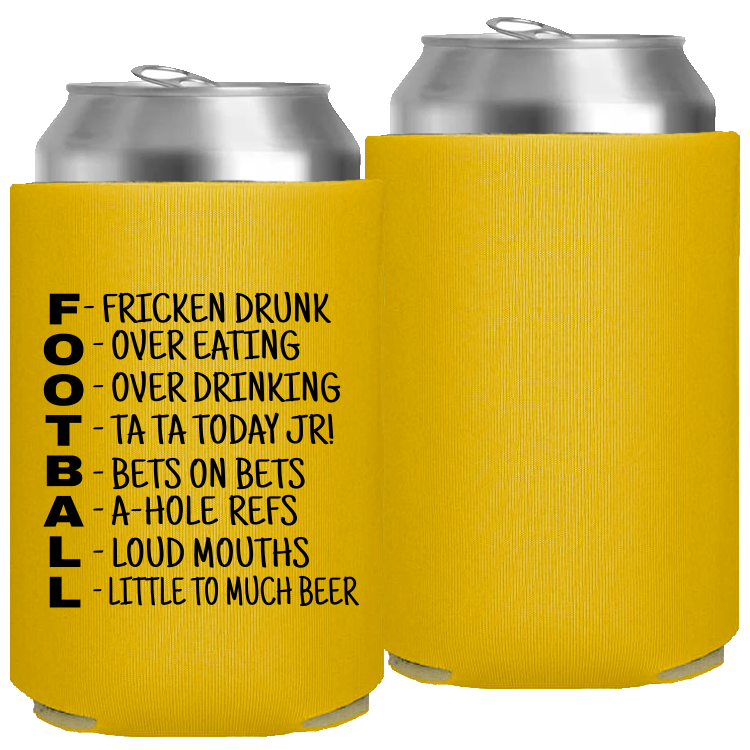 Football Template 09 - Foam Can