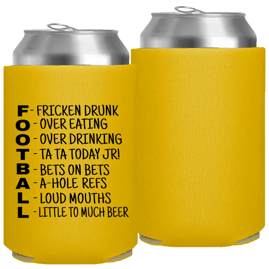 Football Template 09 - Foam Can