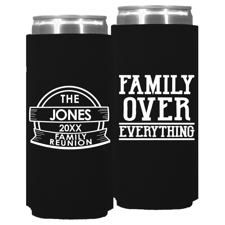 Family Reunion Template 008 -  Foam Slim Can