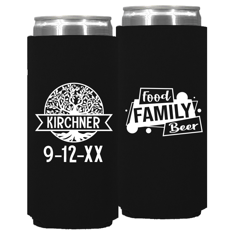Family Reunion Template 021 -  Foam Slim Can