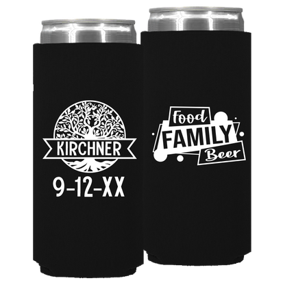 Family Reunion Template 021 -  Foam Slim Can